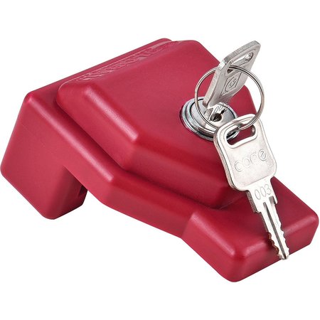 GLOBAL INDUSTRIAL Plastic Glad Hand Lock, Keyed Alike 262064A